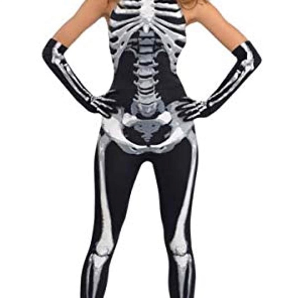 NWT sexy Skeleton jumpsuit ☠️